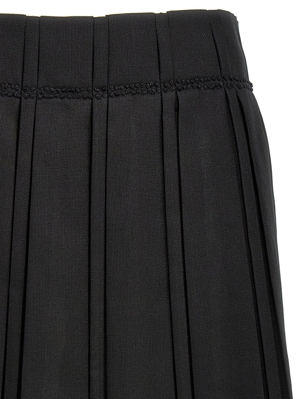 pleated midi skirt - 3
