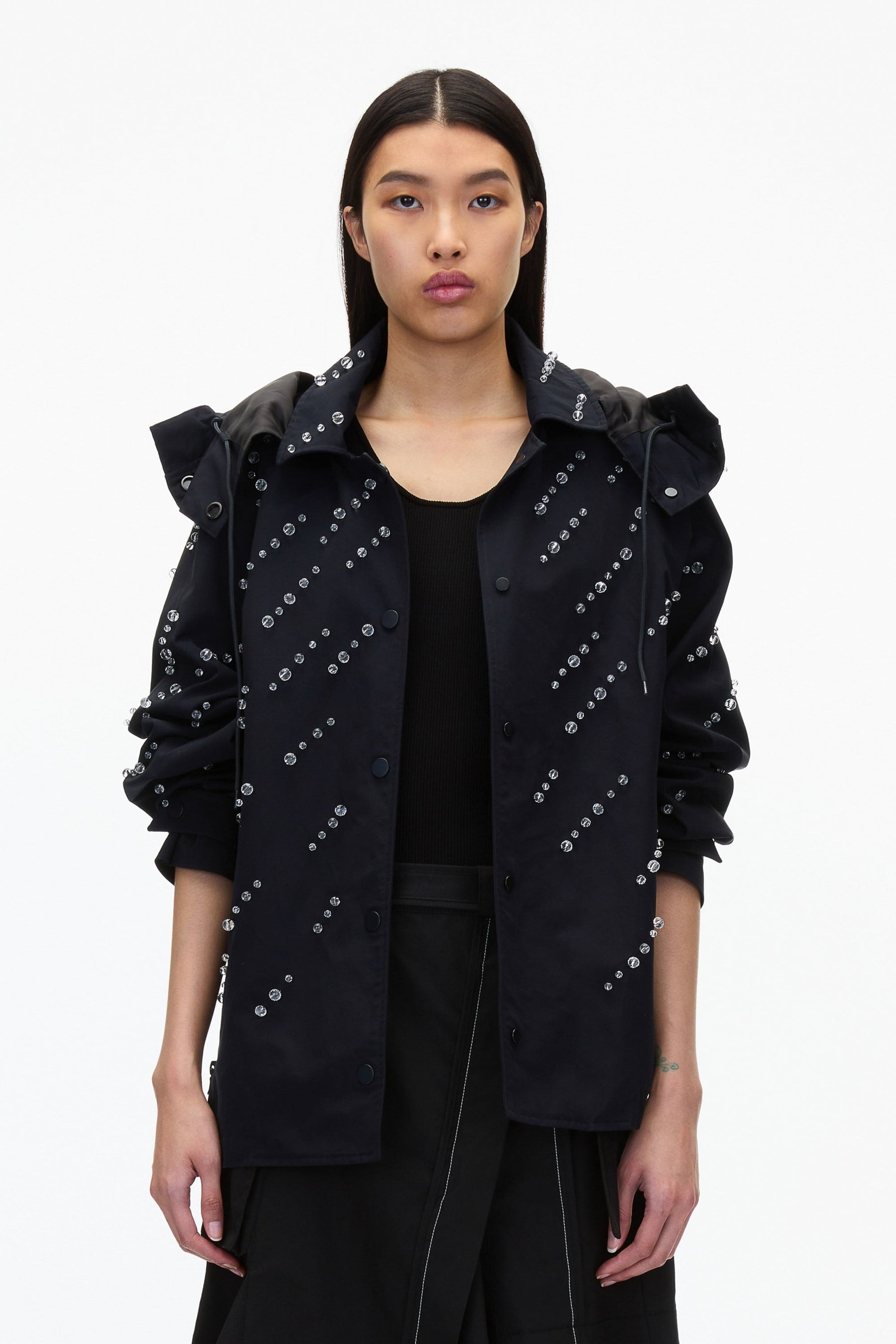 Rainfall Embroidered Anorak - 2