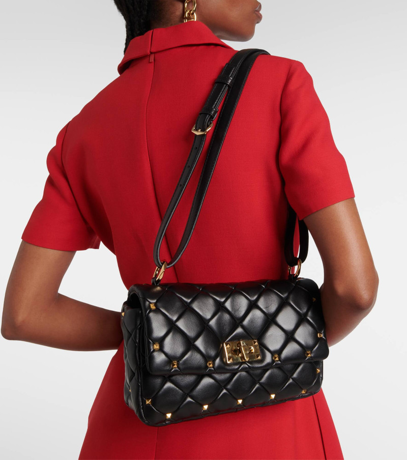 Rockstud Spike Small leather shoulder bag 7