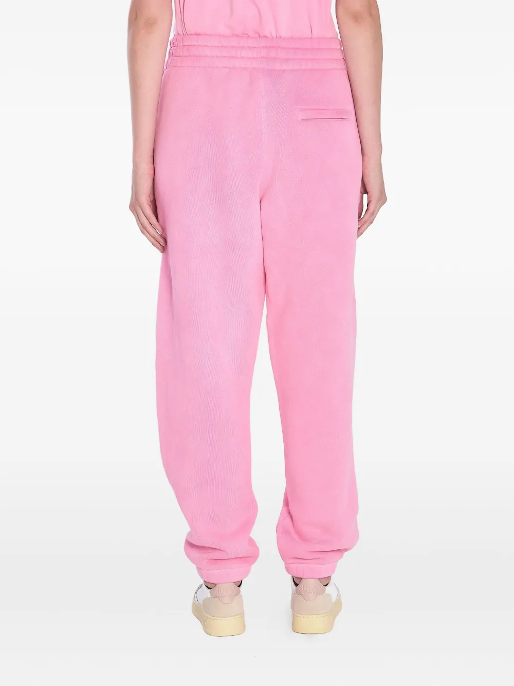 T BY ALEXANDER WANG - Women Essential Terry Classic Puff Paint Logo Sweatpants - 3