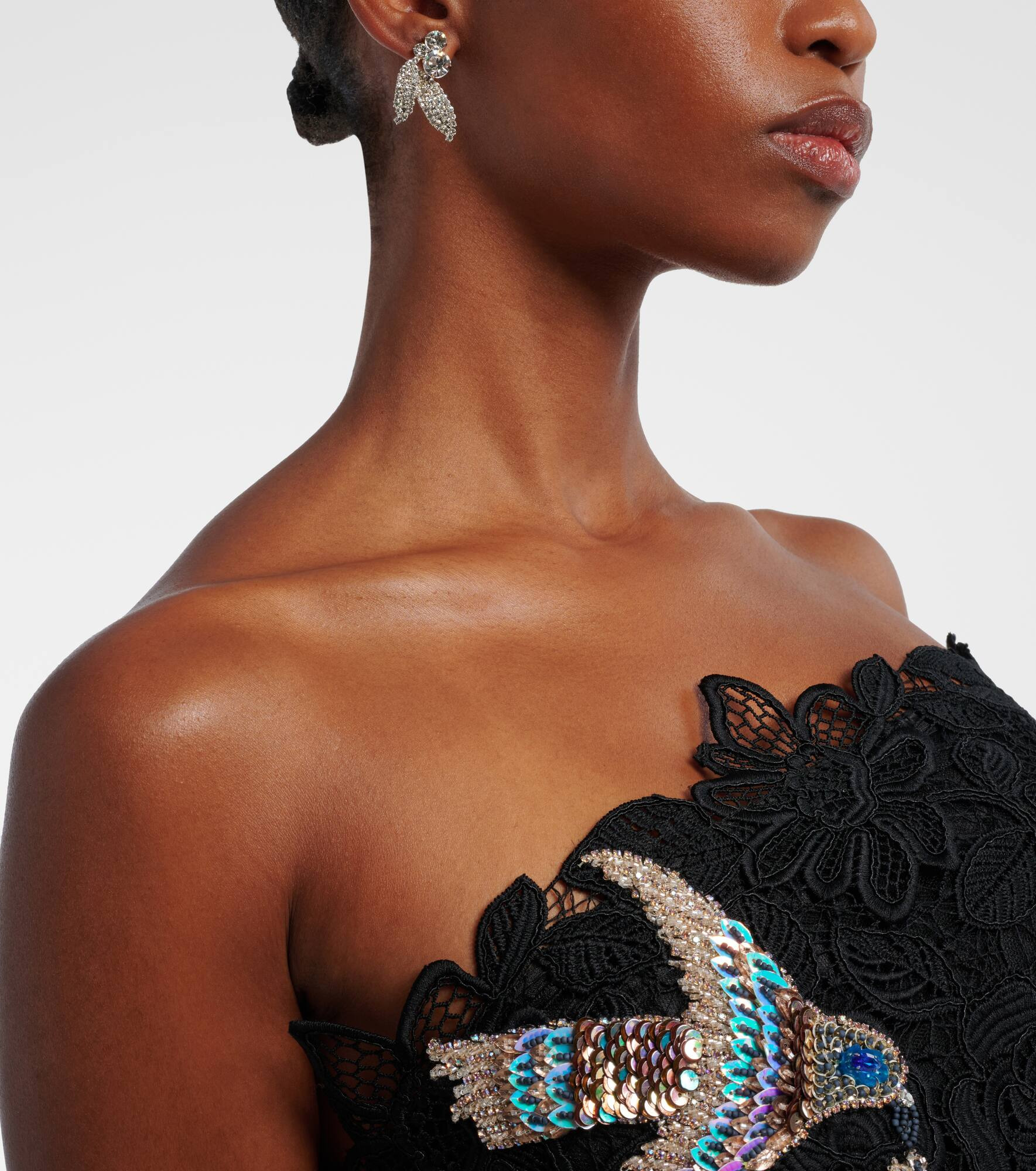 Alvara crystal-embellished earrings - 3