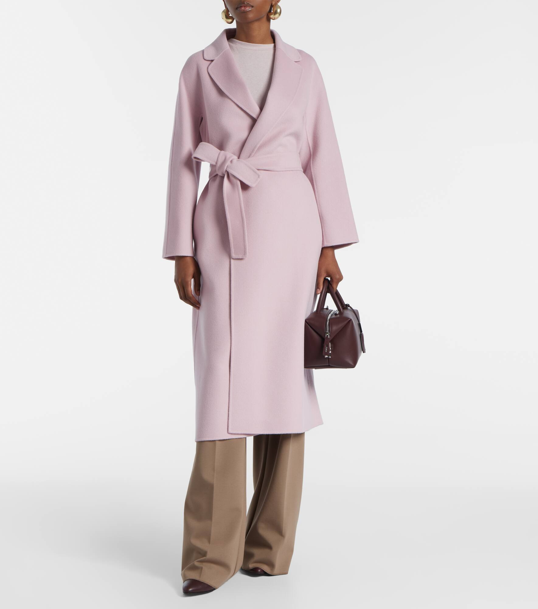 Esturia virgin wool wrap coat - 6