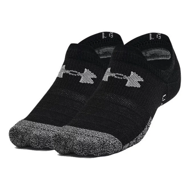 Under Armour HeatGear Ultra Low Tab 1-Pack Socks 'Black' 1370076-001 - 1