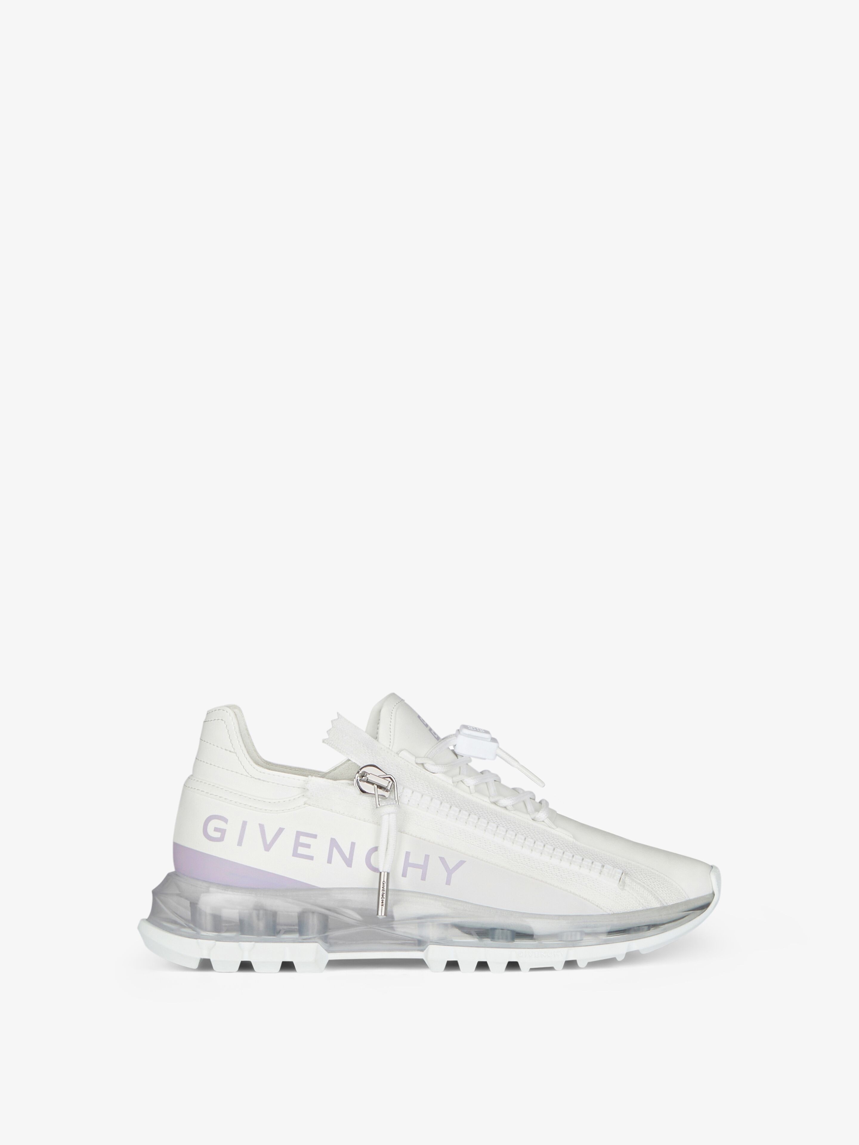 SPECTRE RUNNER SNEAKERS IN LEATHER WITH ZIP - 1