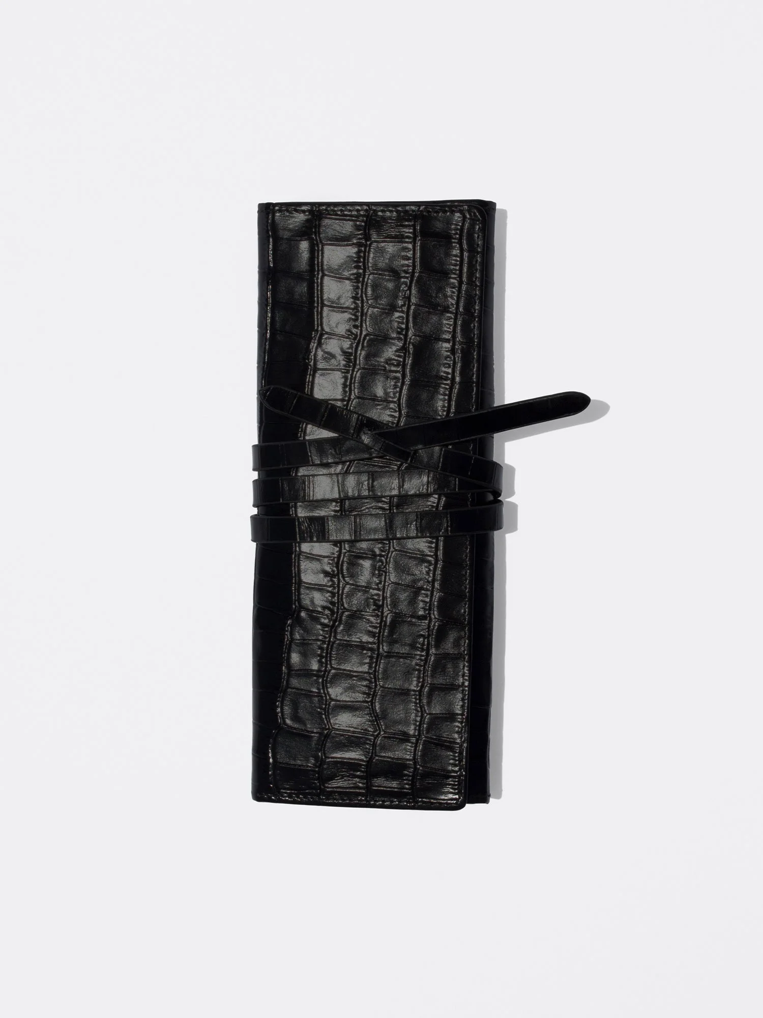 The Jewelry Croco Travel Roll - 1