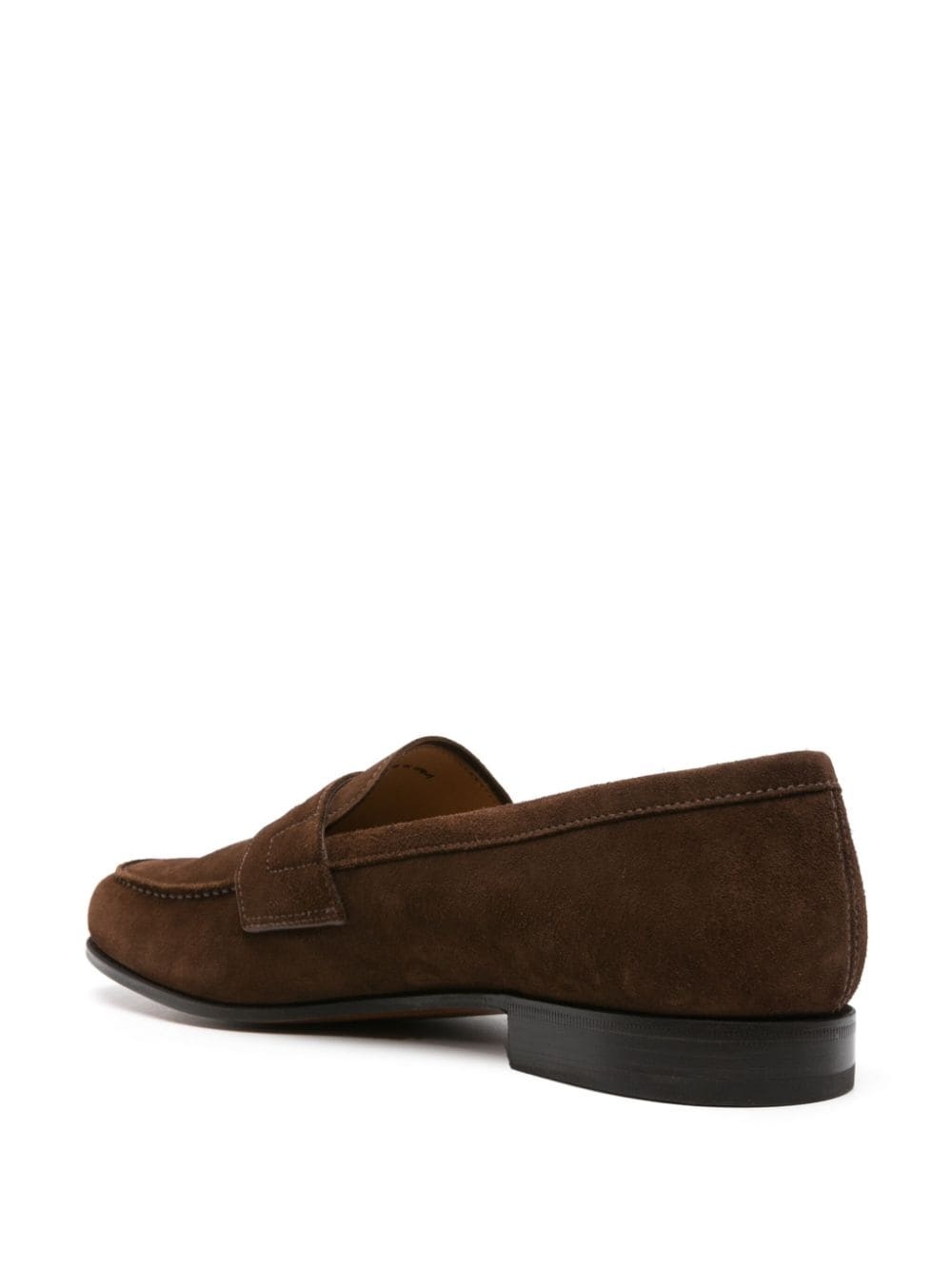 suede penny loafers - 3