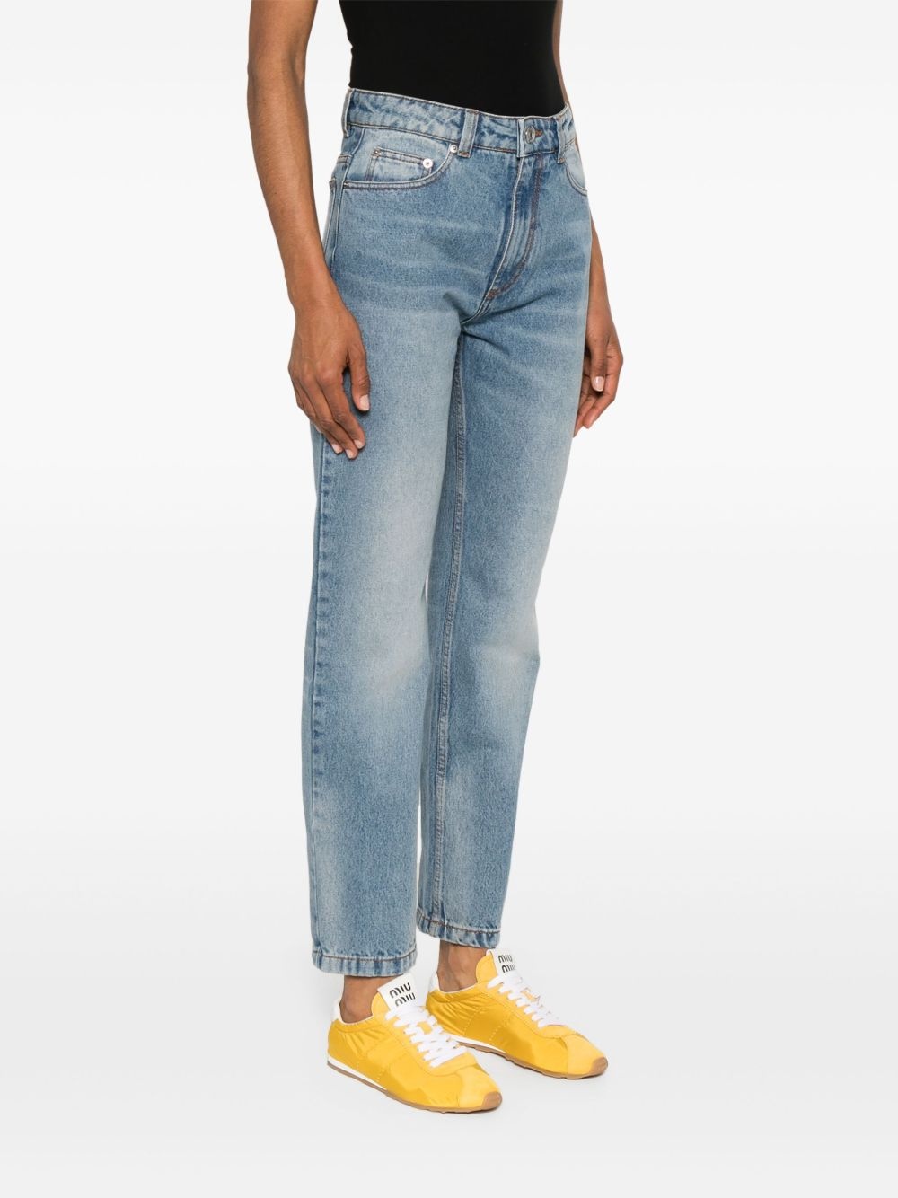 logo-patch jeans - 3