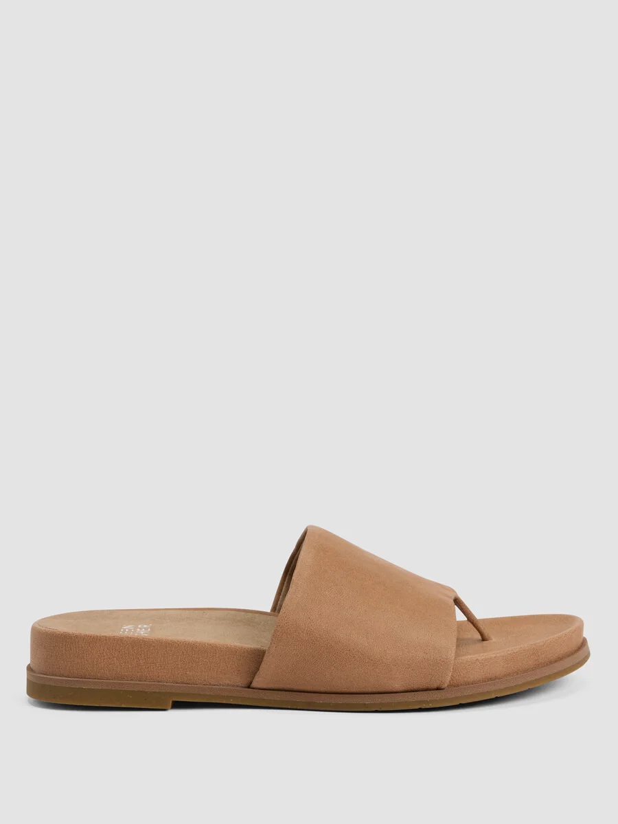 Duet Tumbled Leather Sandal - 1