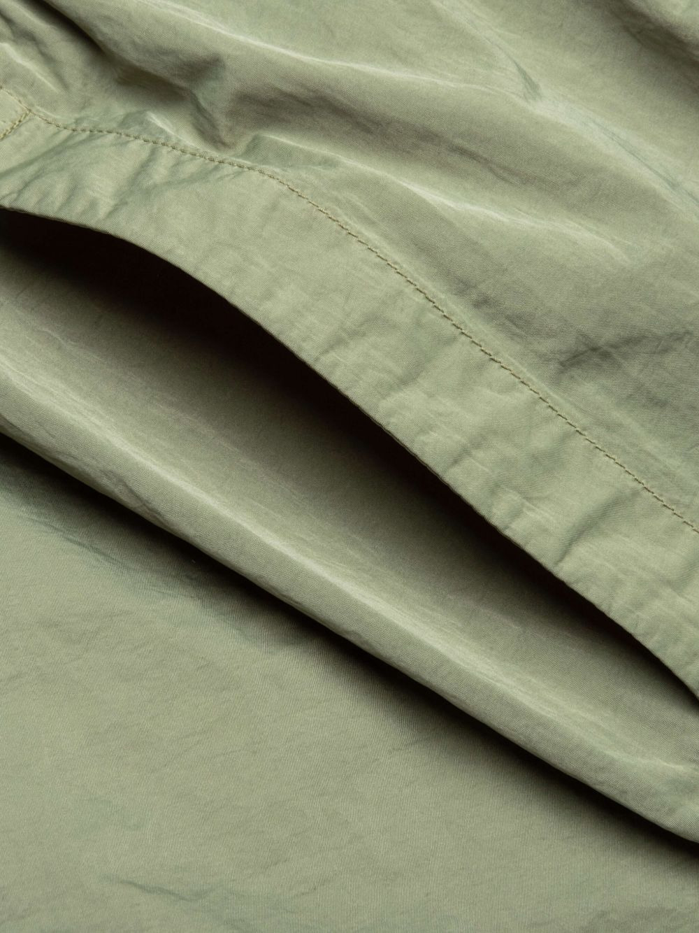 logo-patch elasticated-waist swim shorts - 3