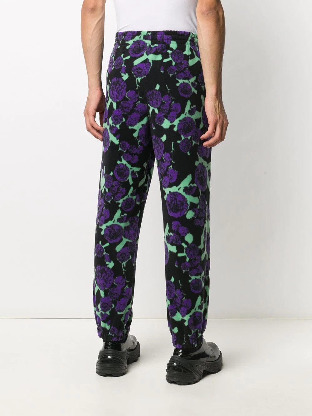 floral-print track pants - 4