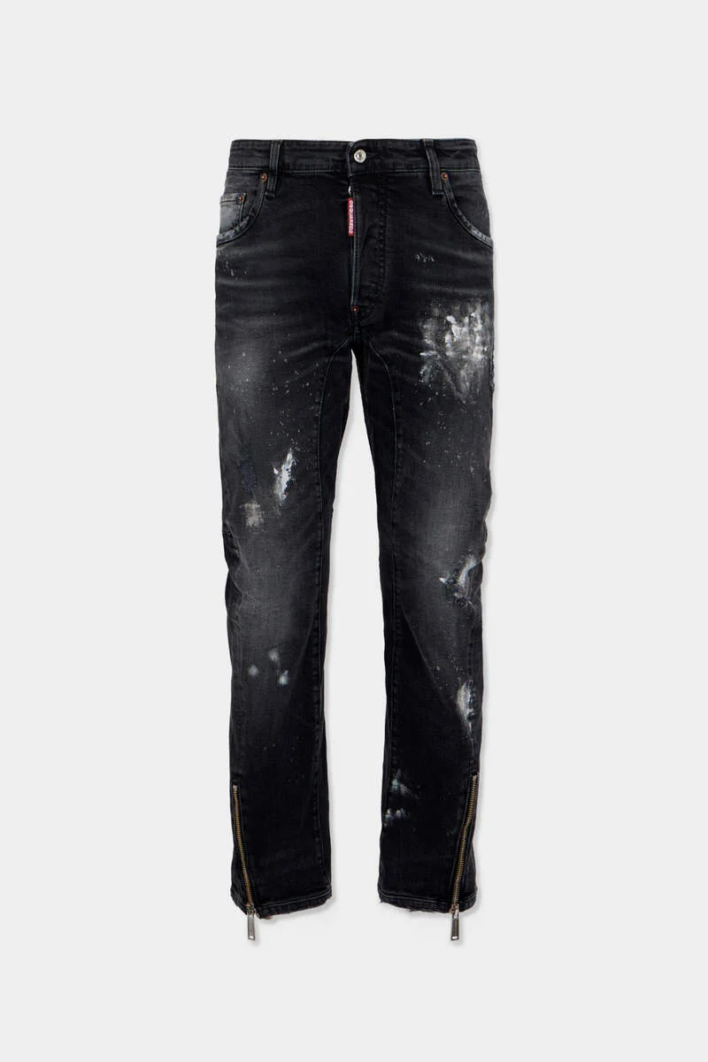MOLDY PEACHES BLACK NEW BIKER JEANS - 1