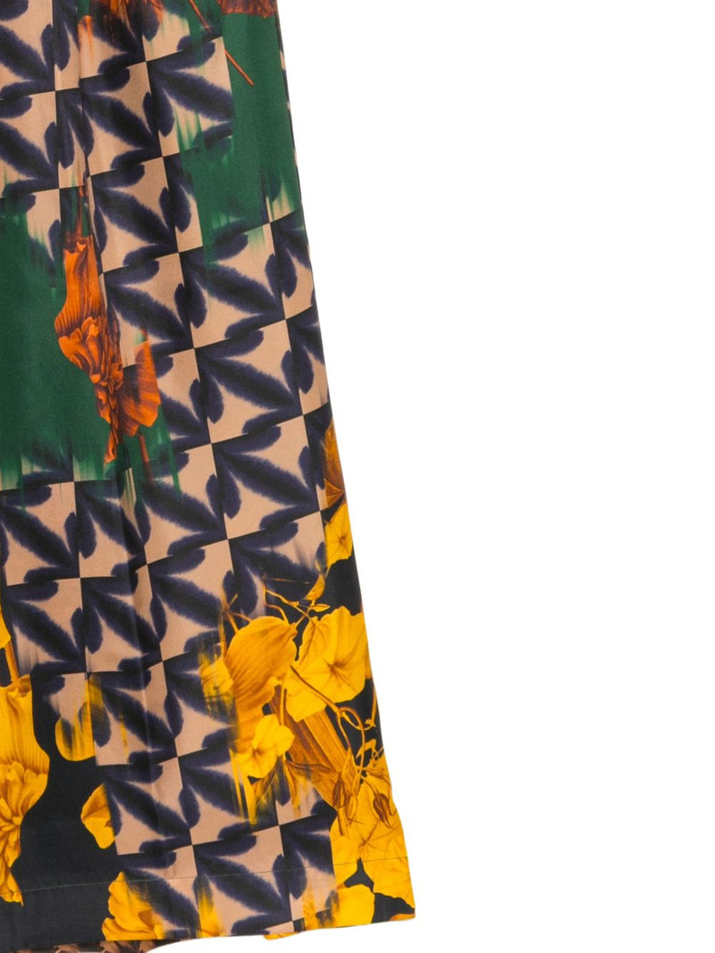 printed silk trousers 3