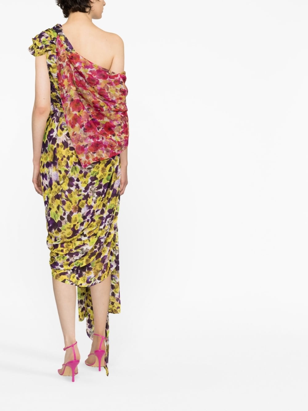 Printed viscose dress - 4
