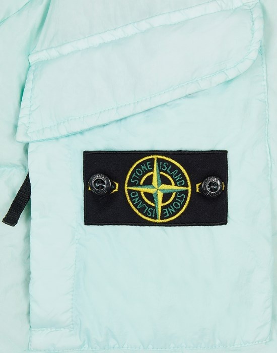 40223 GARMENT DYED CRINKLE REPS R-NY DOWN AQUA - 5
