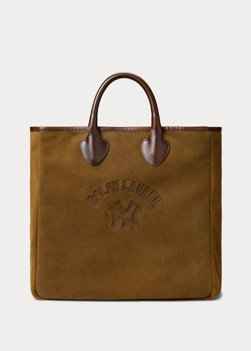Polo Ralph Lauren Yankees Suede Tote 3