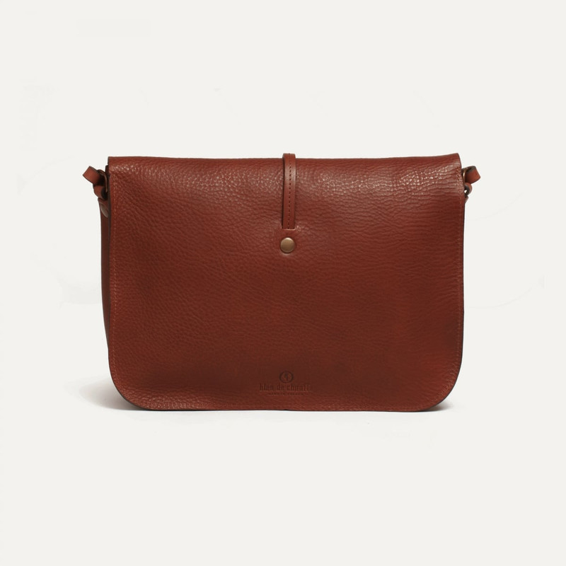 PASTEL POSTMAN BAG / HANDBAG - RUST 3