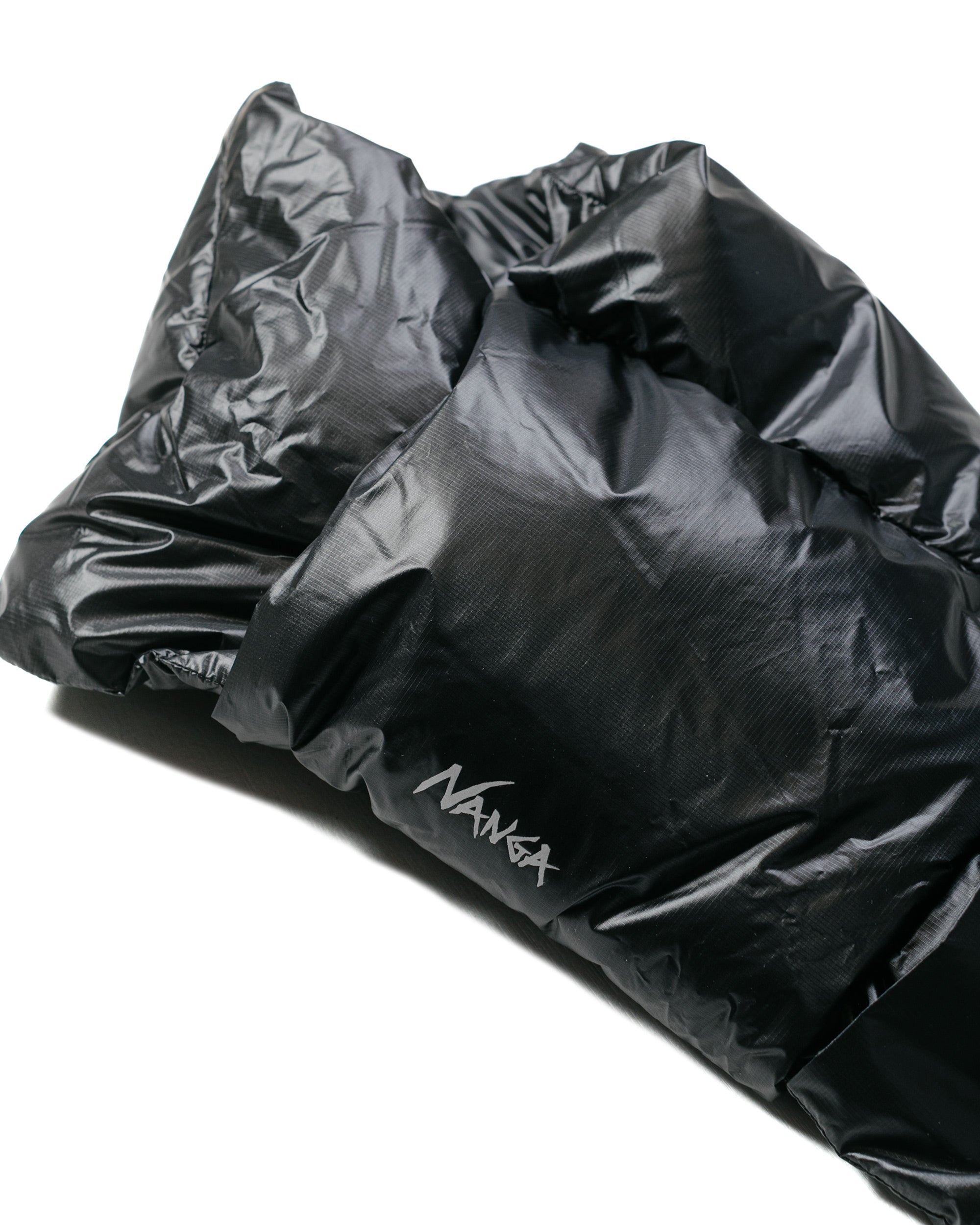 Portable Light Down Muffler Black - 2