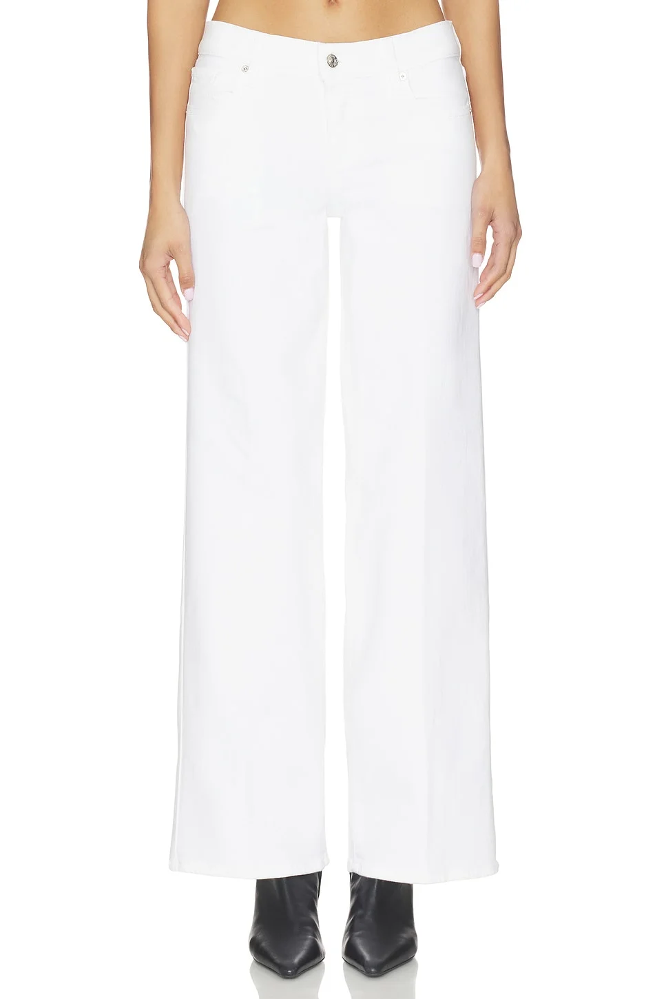 Low Rise Le Slim Palazzo Jeans - 1