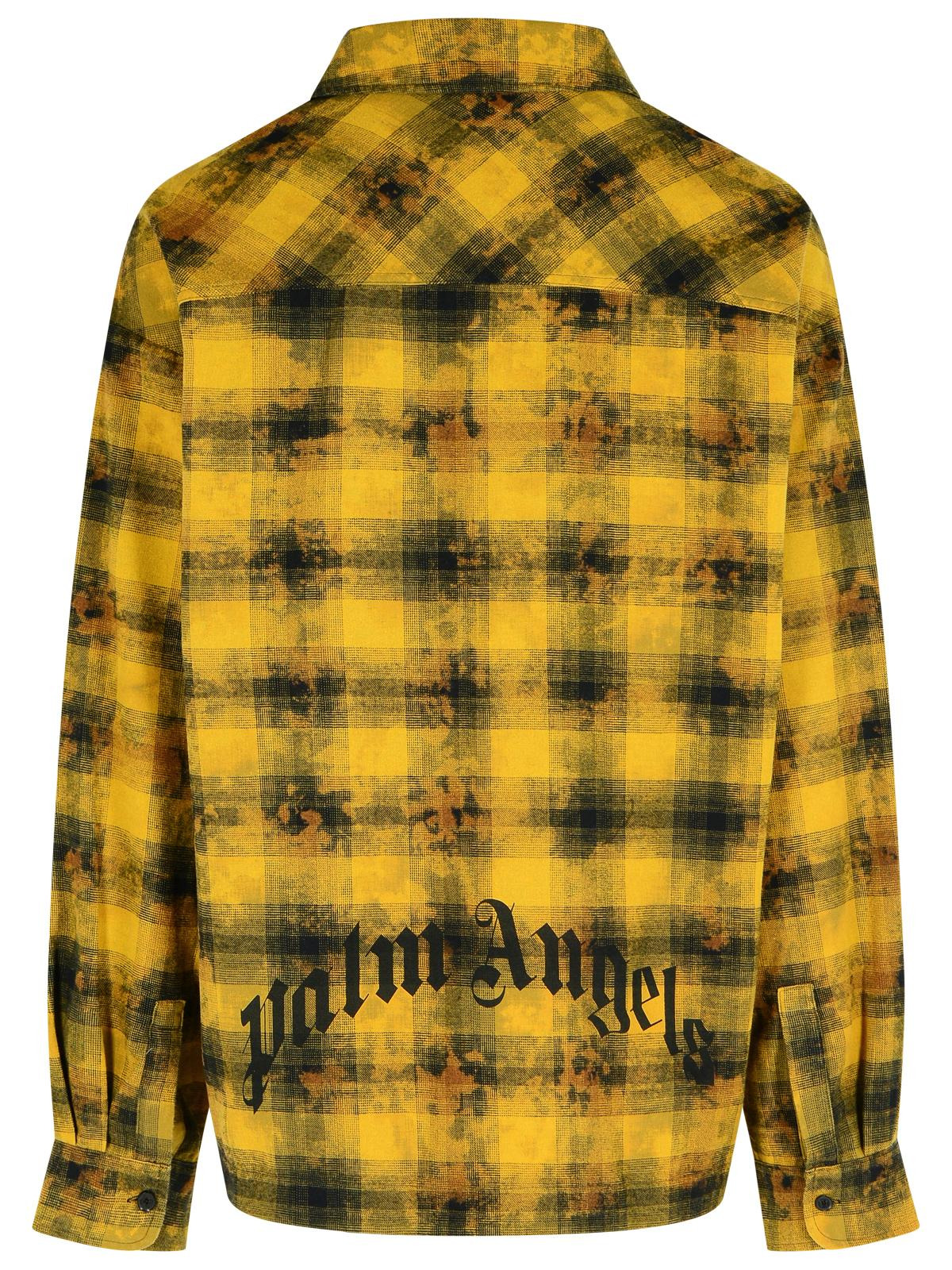 Palm Angels 'Army Green' Cotton Blend Shirt Men - 3