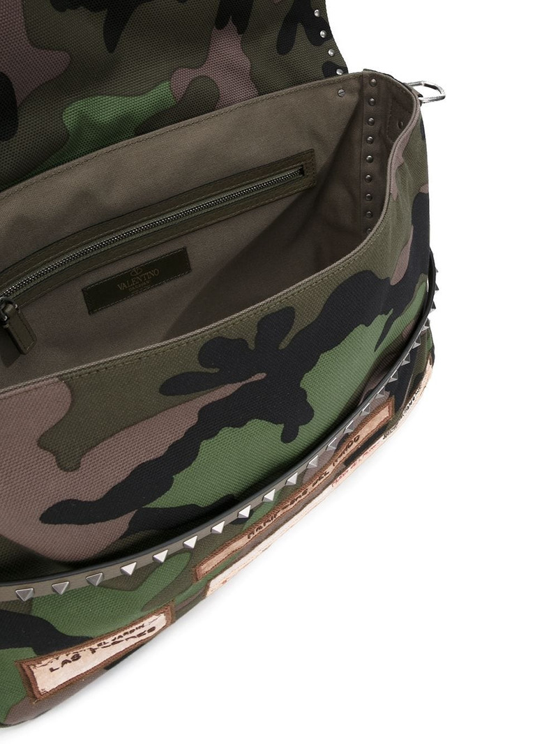 Valentino Garavani appliquéd messenger bag 5