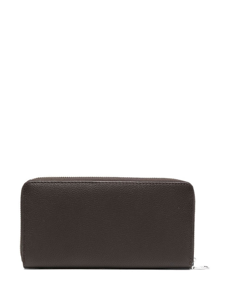 Diesel Continental Zip L logo-plaque leather wallet outlook