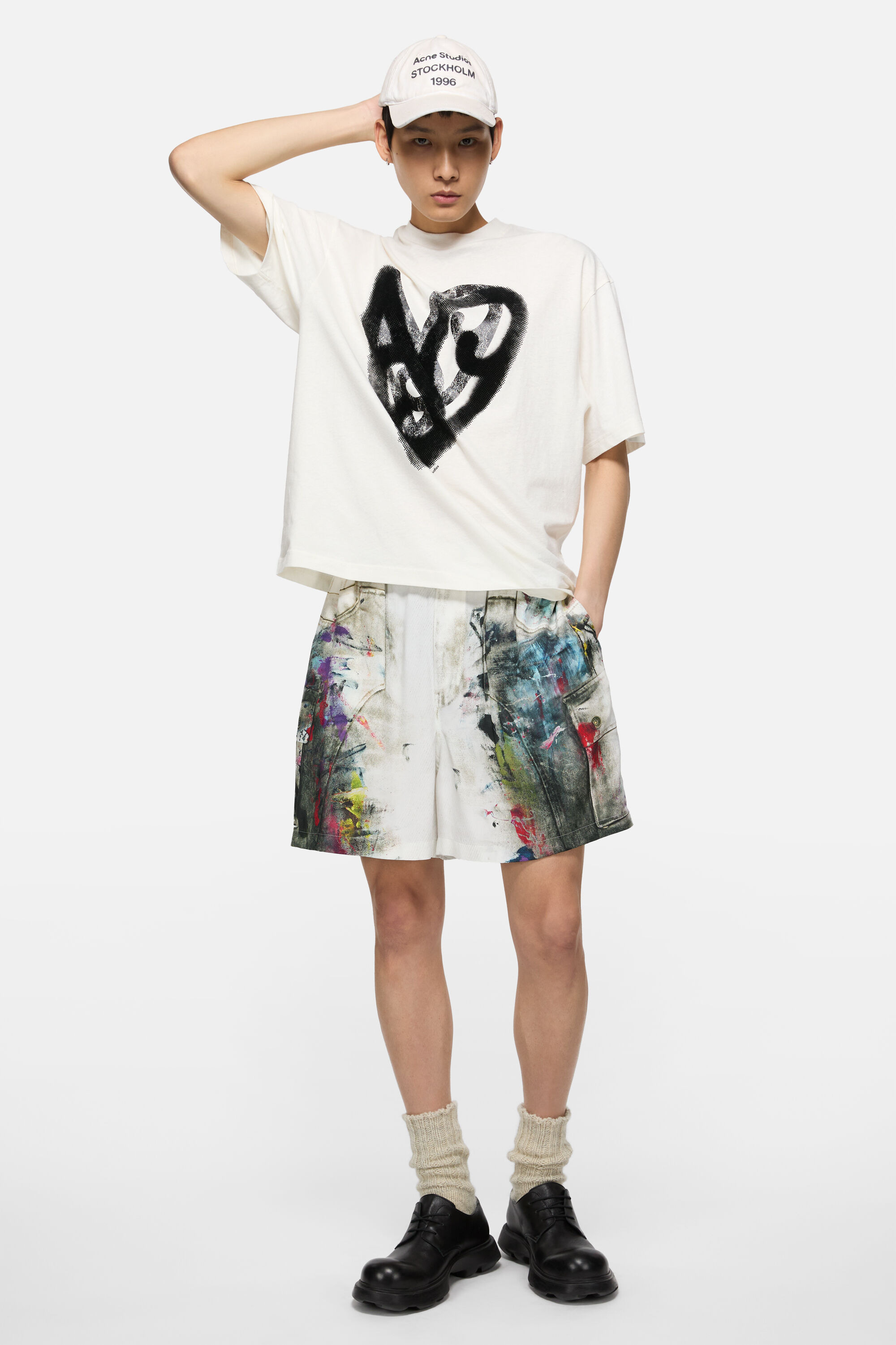Printed t-shirt - Optic White - 2