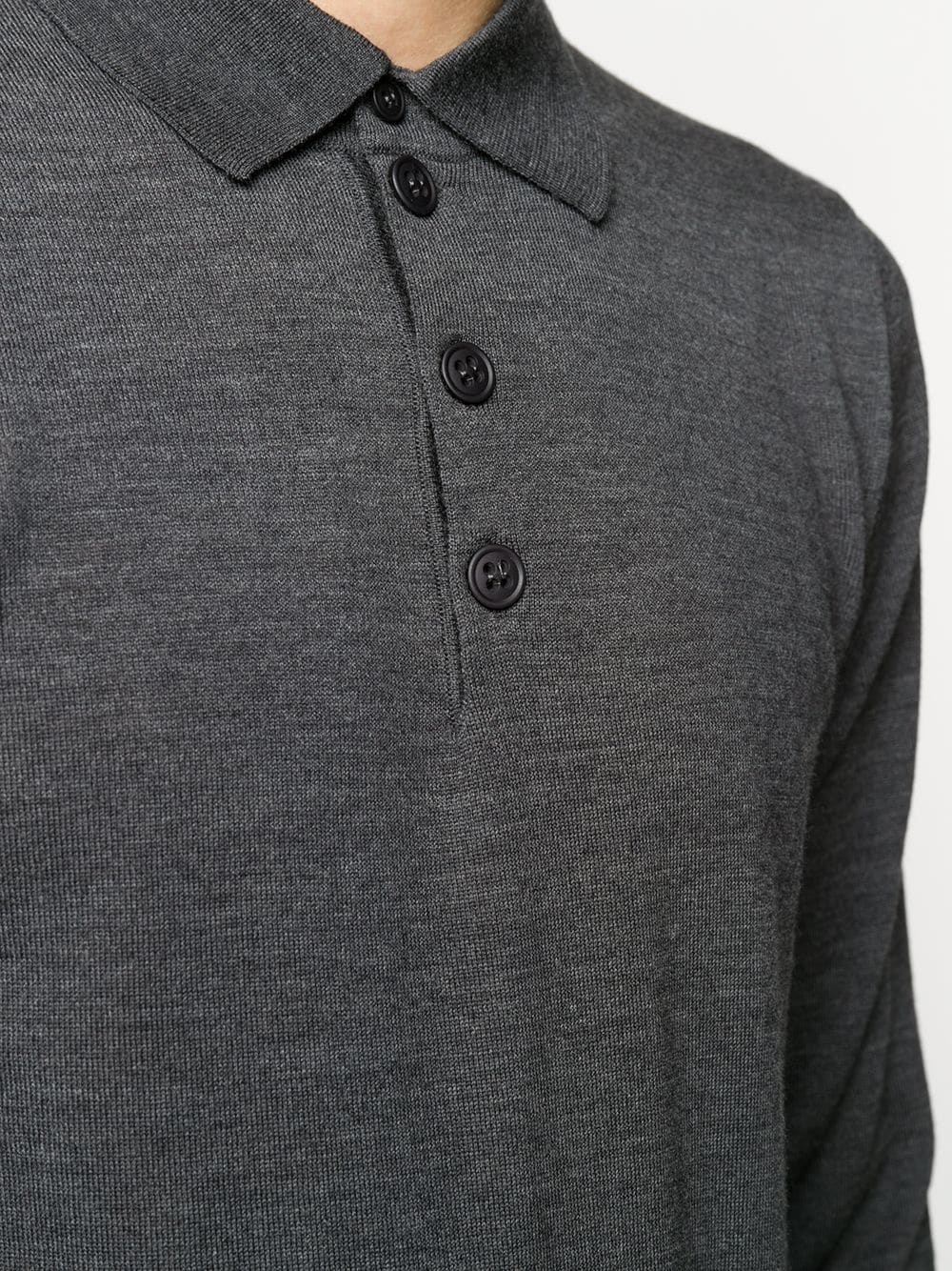 polo collar jumper - 5