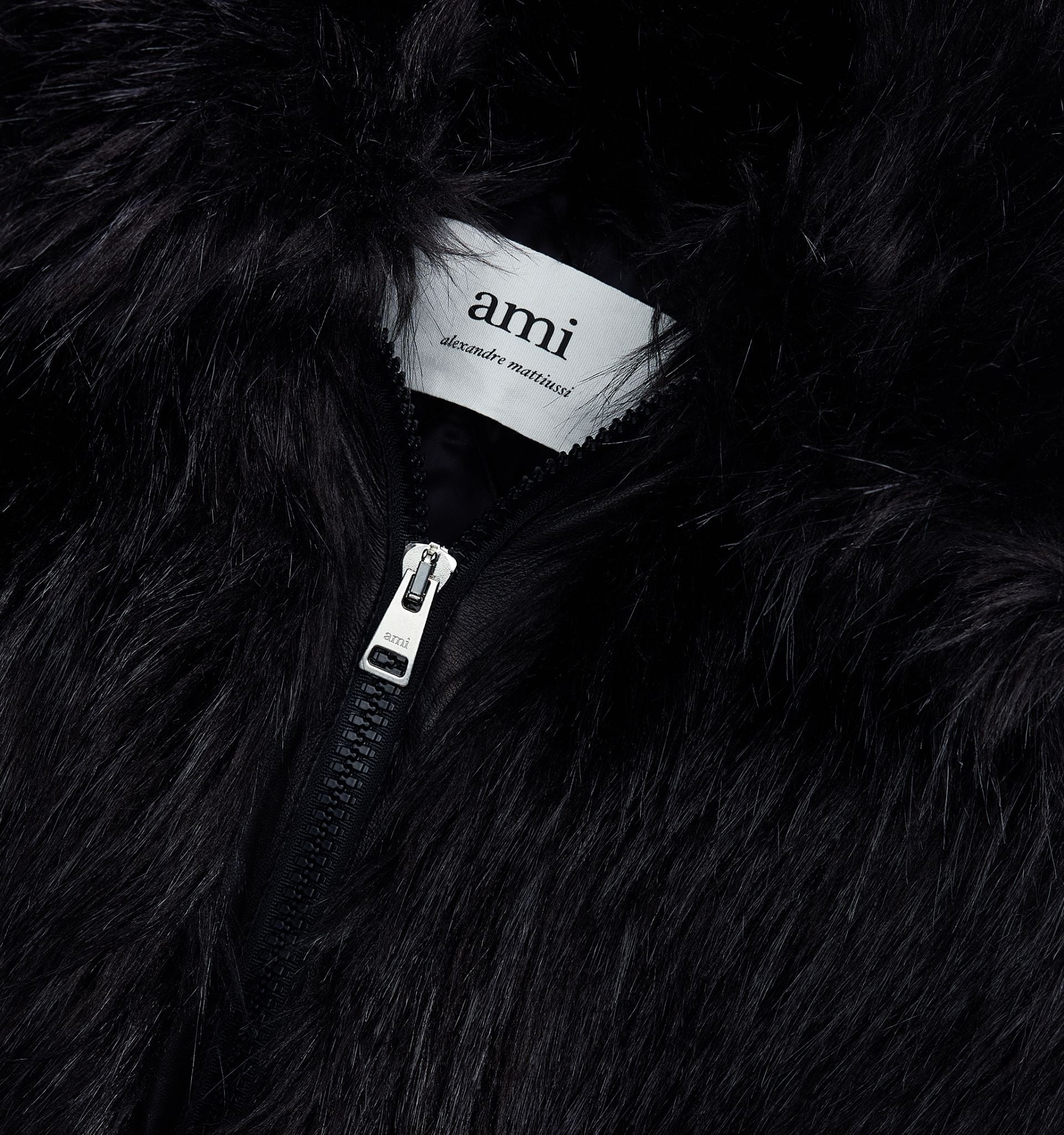 Zipped Synthetic Fur Jacket - 3