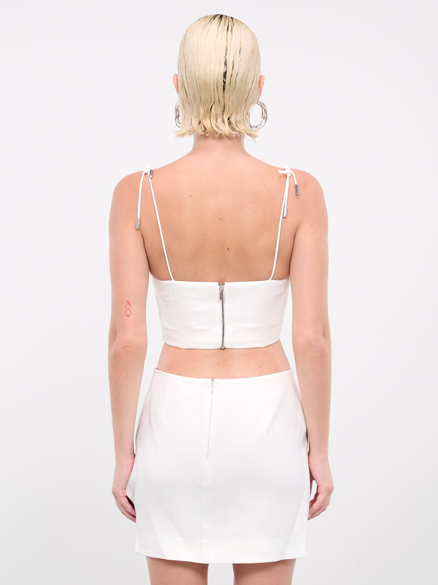Self-Tie Crop Top - 3