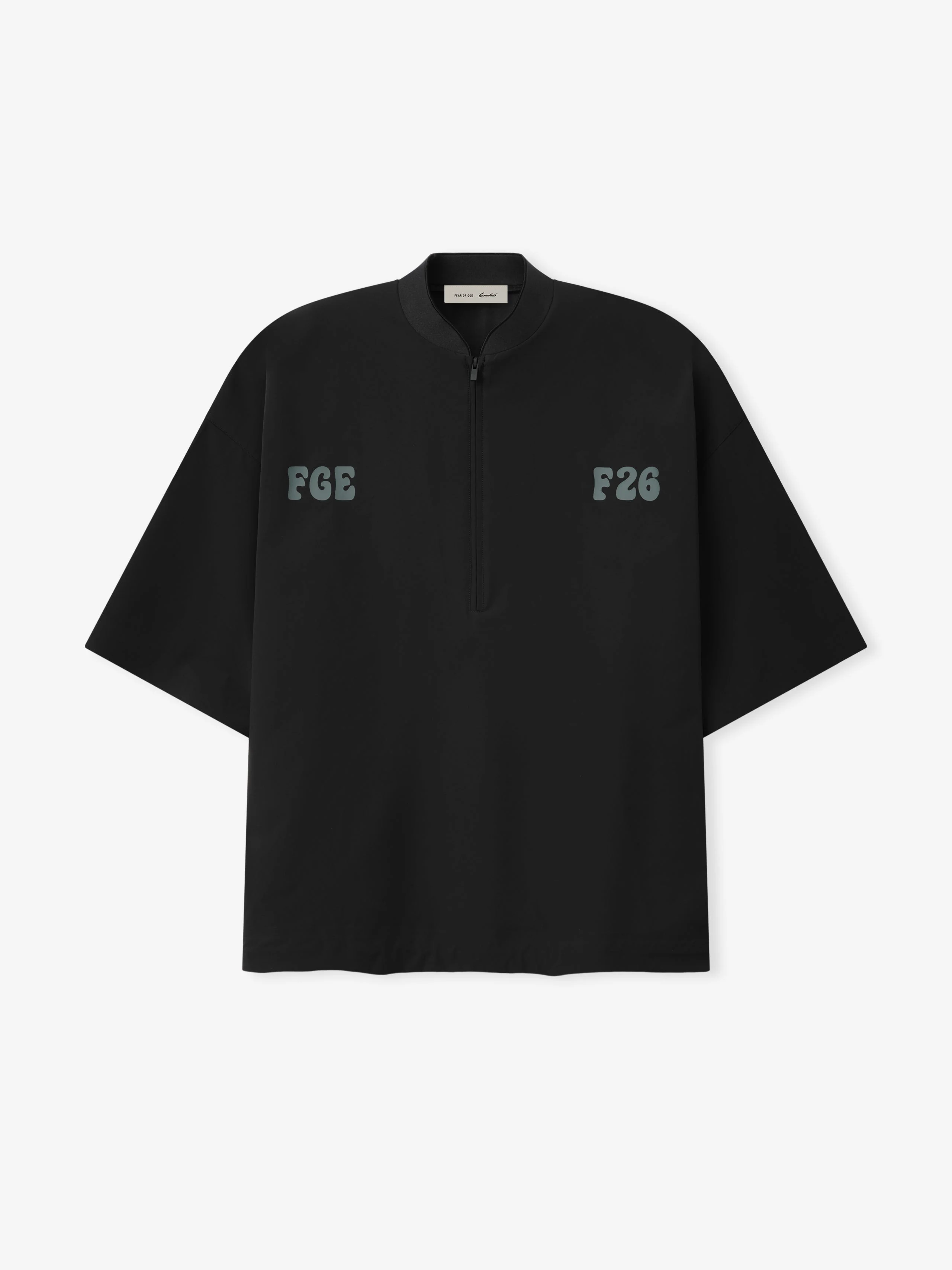 Half Zip Baseball Shirt - 1