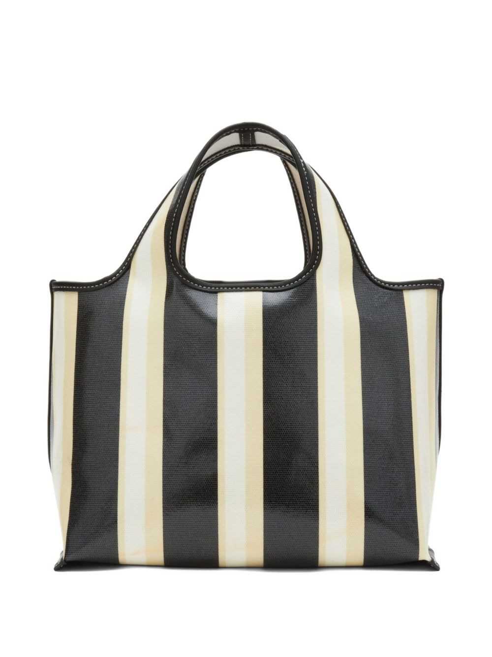 mini Market stripe tote bag - 3