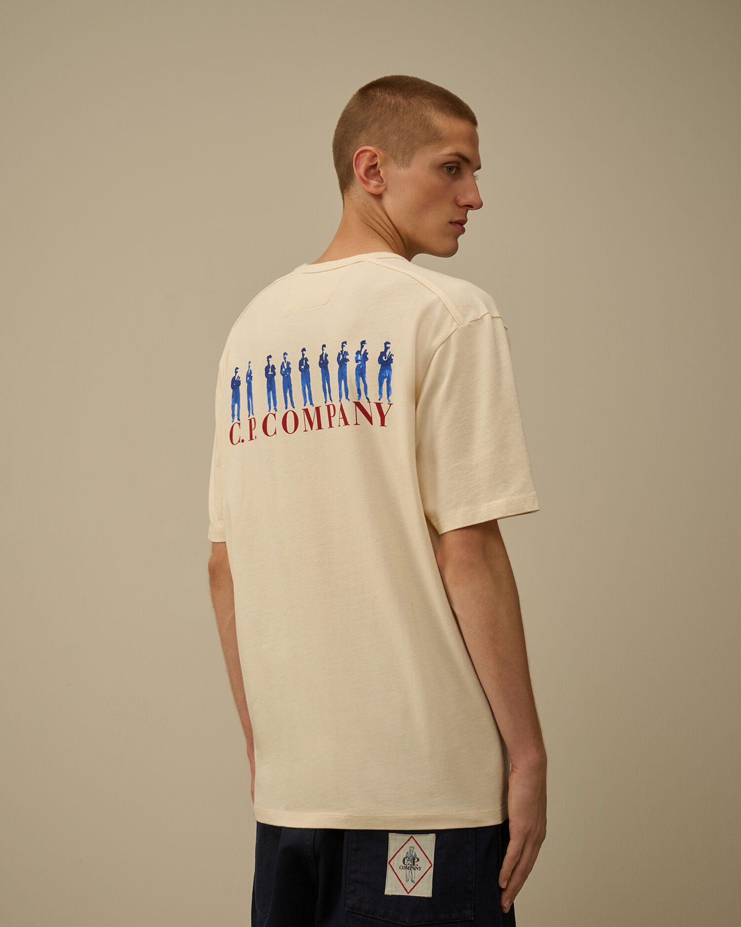 Natural Jersey Short Sleeve T-Shirt - 3