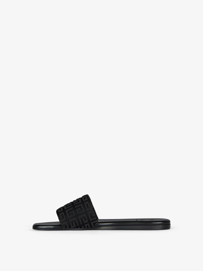 Givenchy 4G FLAT MULES IN EMBROIDERED CANVAS outlook