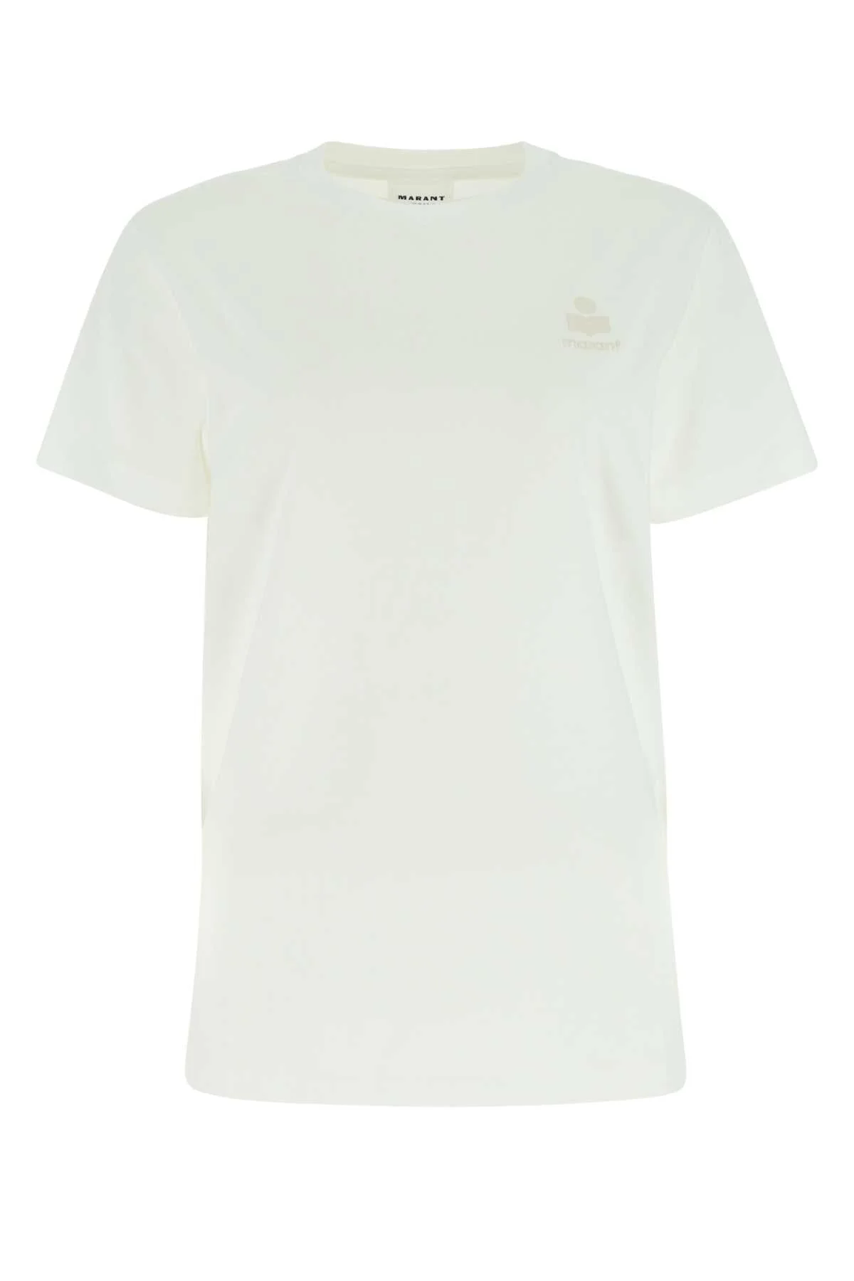 Isabel Marant Etoile Women White Cotton Aby T-Shirt - 1