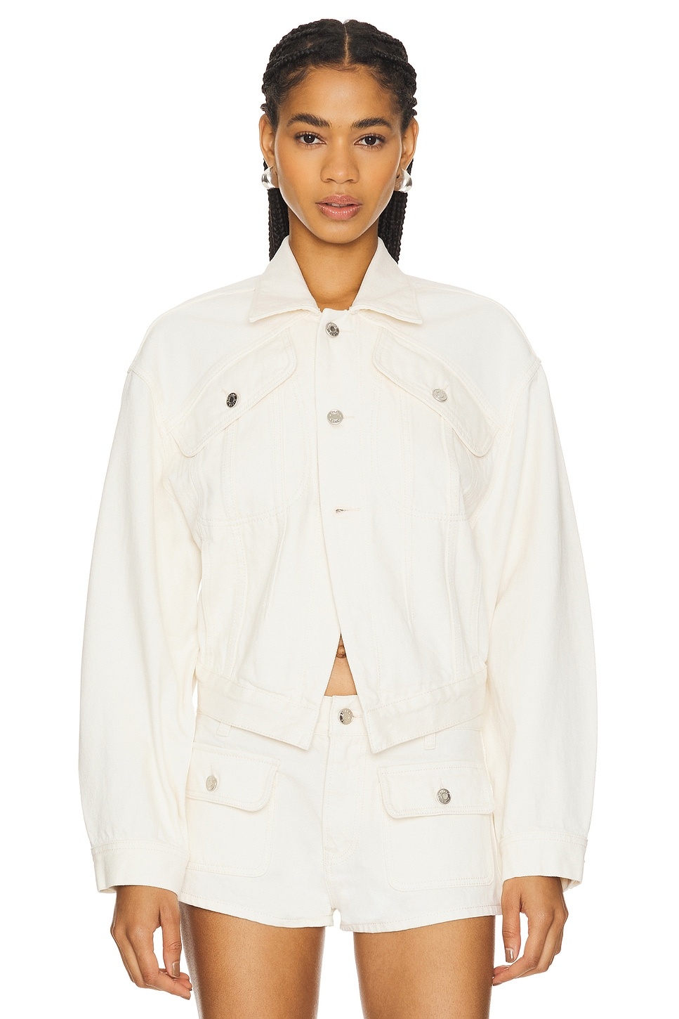 Amelia Oversized Cinched Waist Jacket - 1