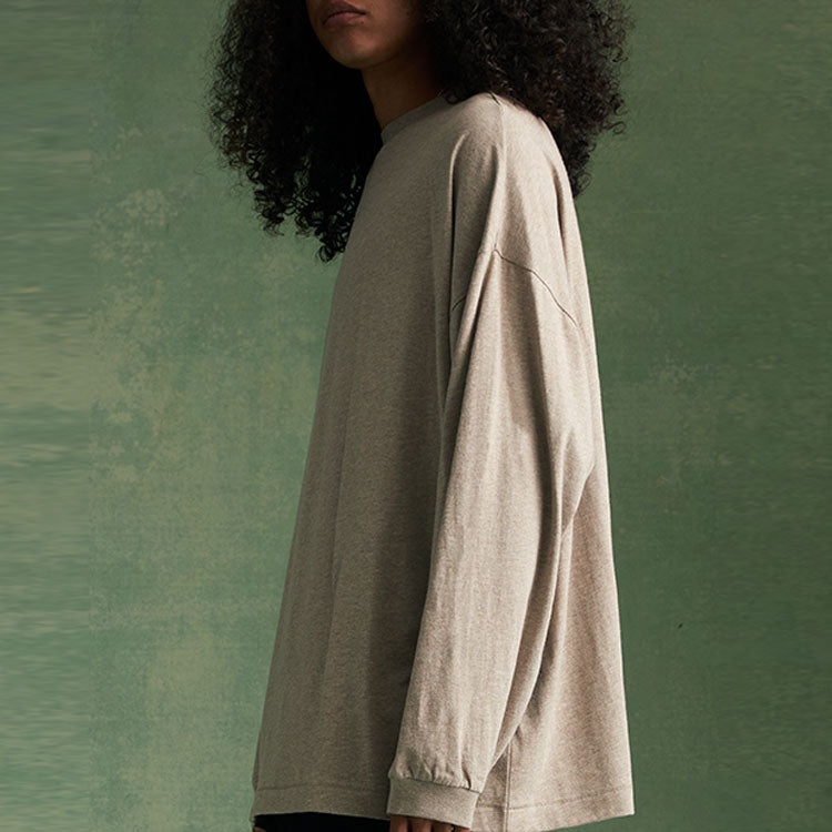 Fear of God Essentials FW23 Long Sleeve Tee 'Core Heather' 125BT232014F - 7