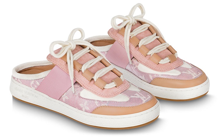 (WMNS) LOUIS VUITTON Lous Mules 'Pink Monogram' 1ABZXE - 2