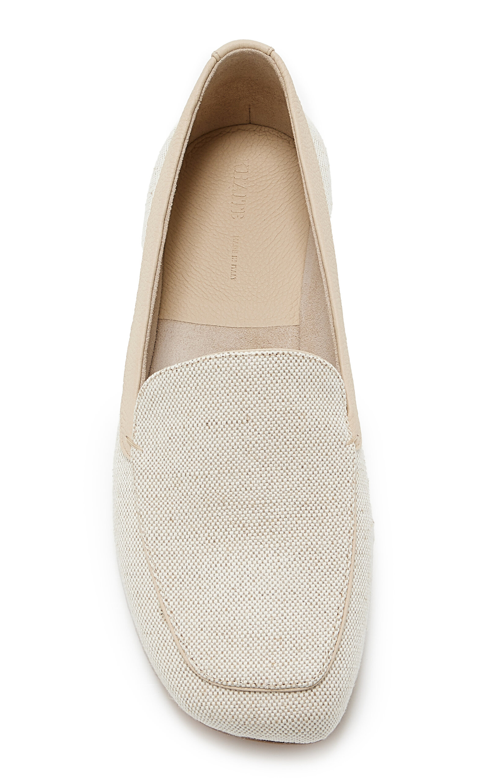 Monroe Canvas and Leather Loafers white - 3