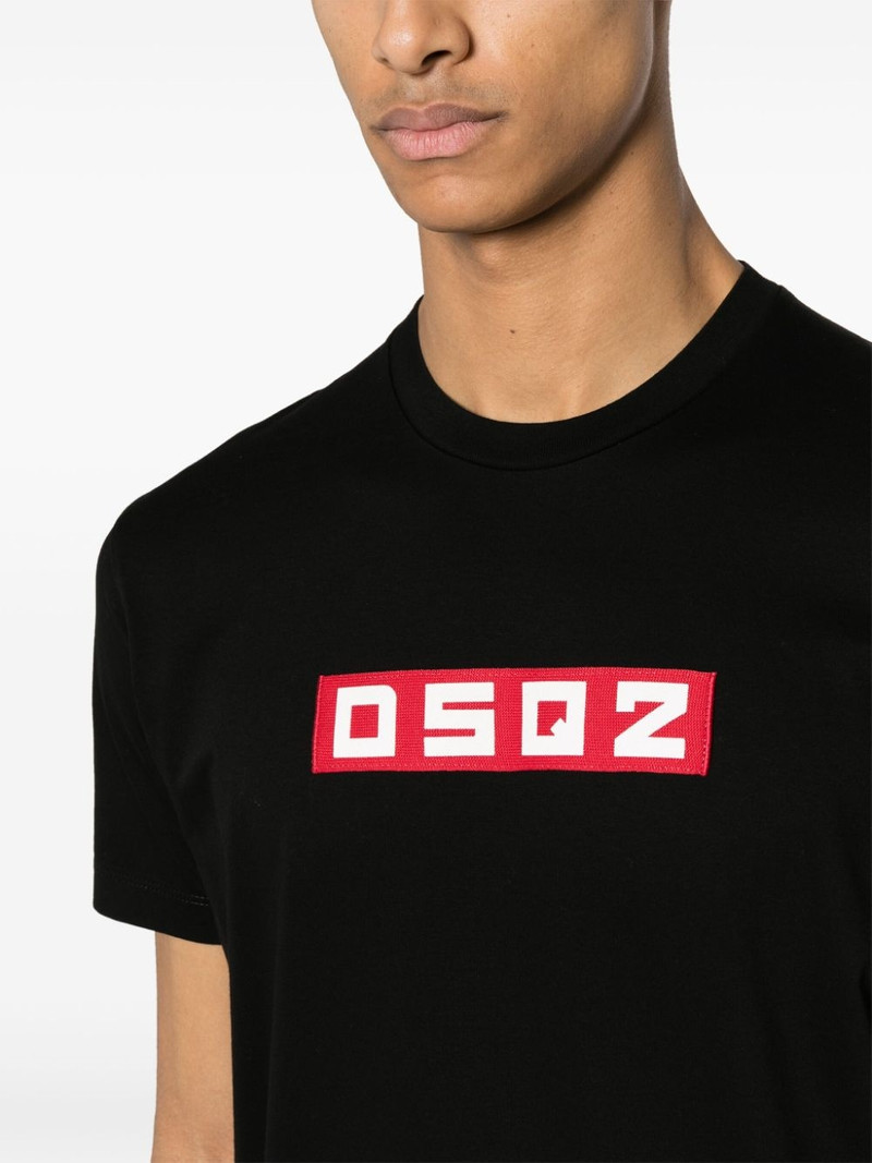 logo-appliqquÃ© cotton T-shirt 5
