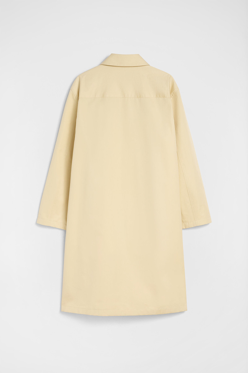 Cotton Blend Poplin Coat 7