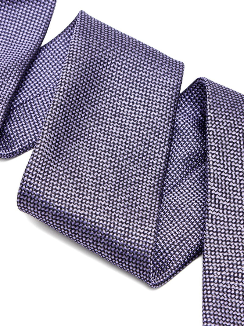 TOM FORD micro-pattern tie outlook