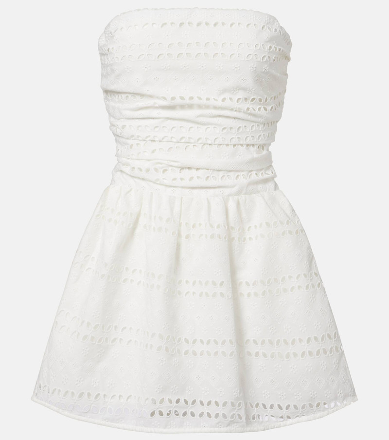 Roja broderie anglaise minidress 1