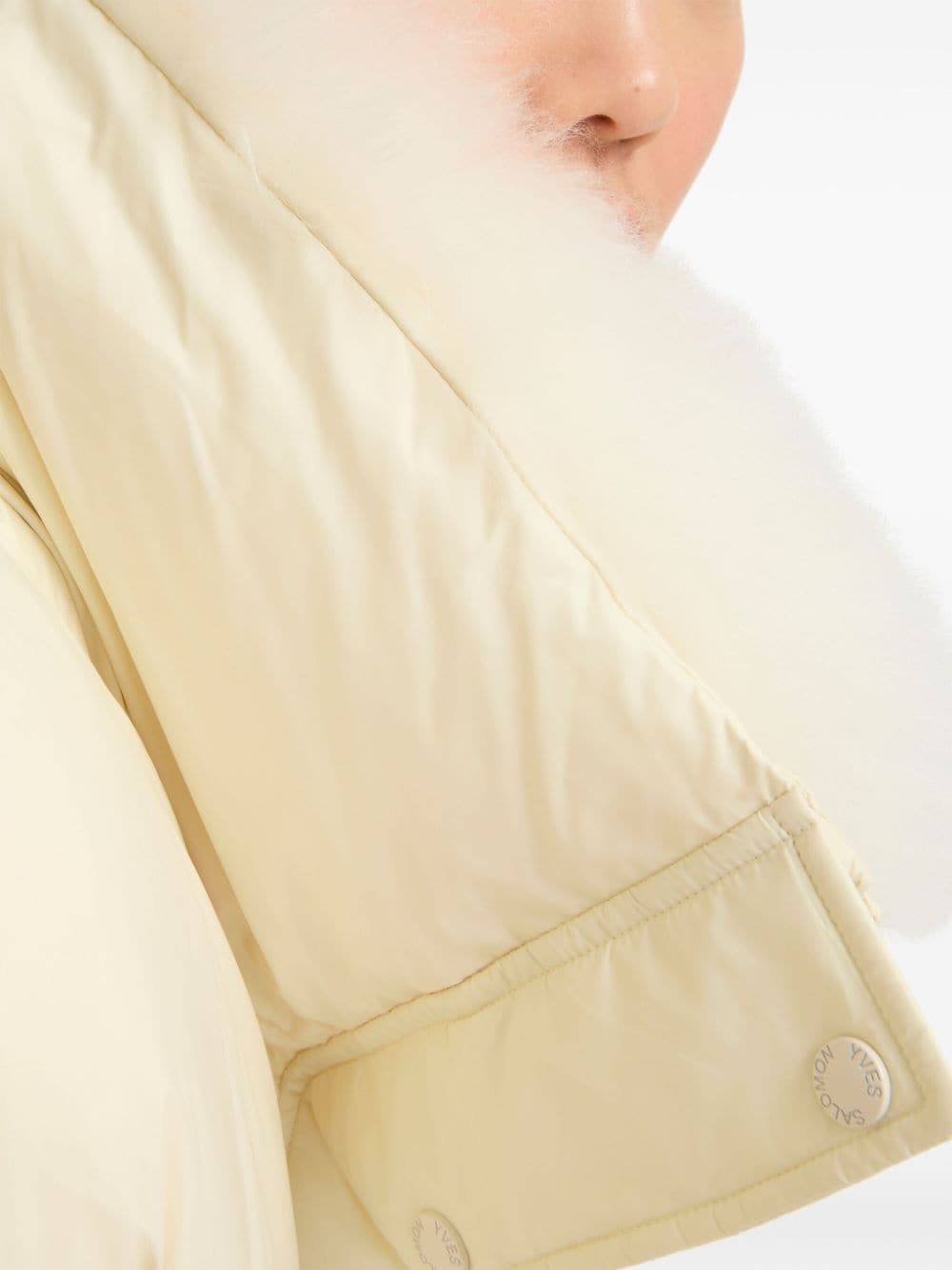 padded-design coat - 5