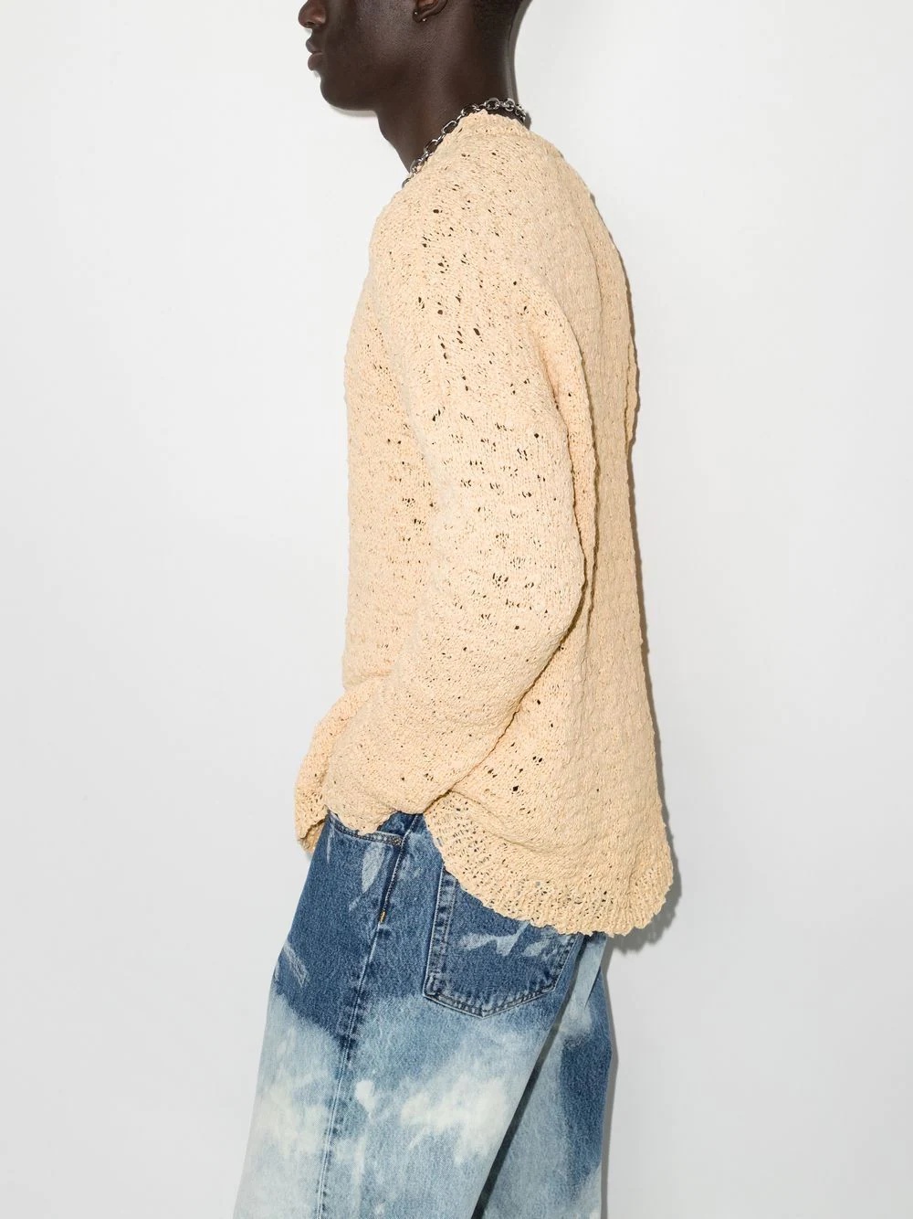 Popover open-knit jumper - 2