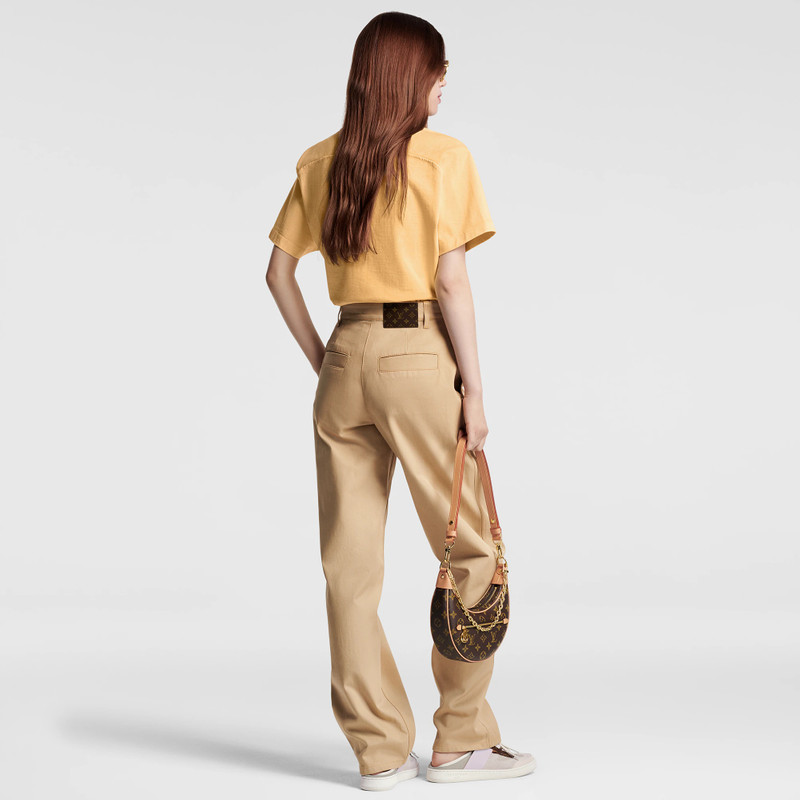 Vintage-Effect Louis Vuitton Crop Top 3