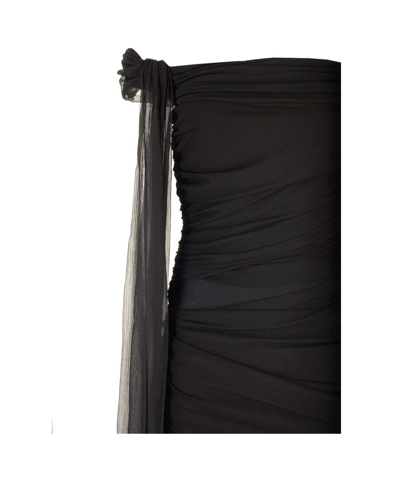 Draped Dress - 5