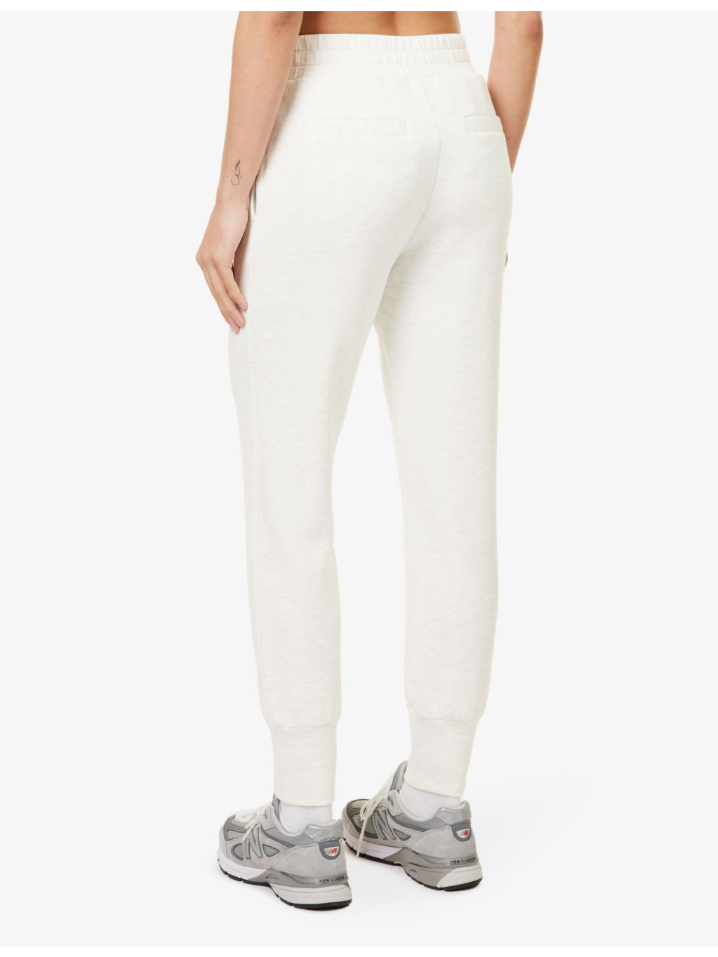 "The Slim Cuff 27.5"" relaxed-fit mid-rise stretch-woven jogging bottoms" - 4