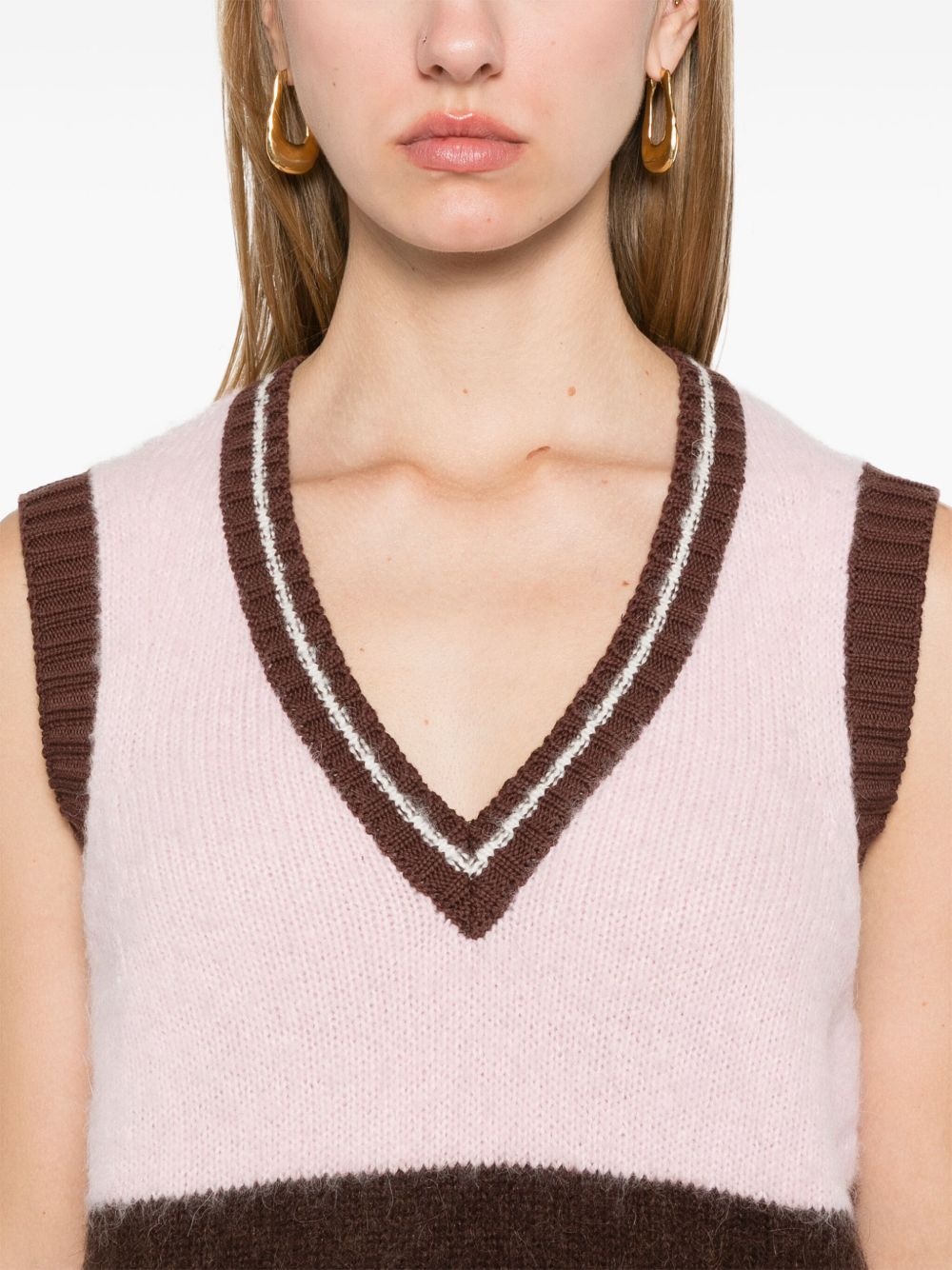 V-neck vest - 5