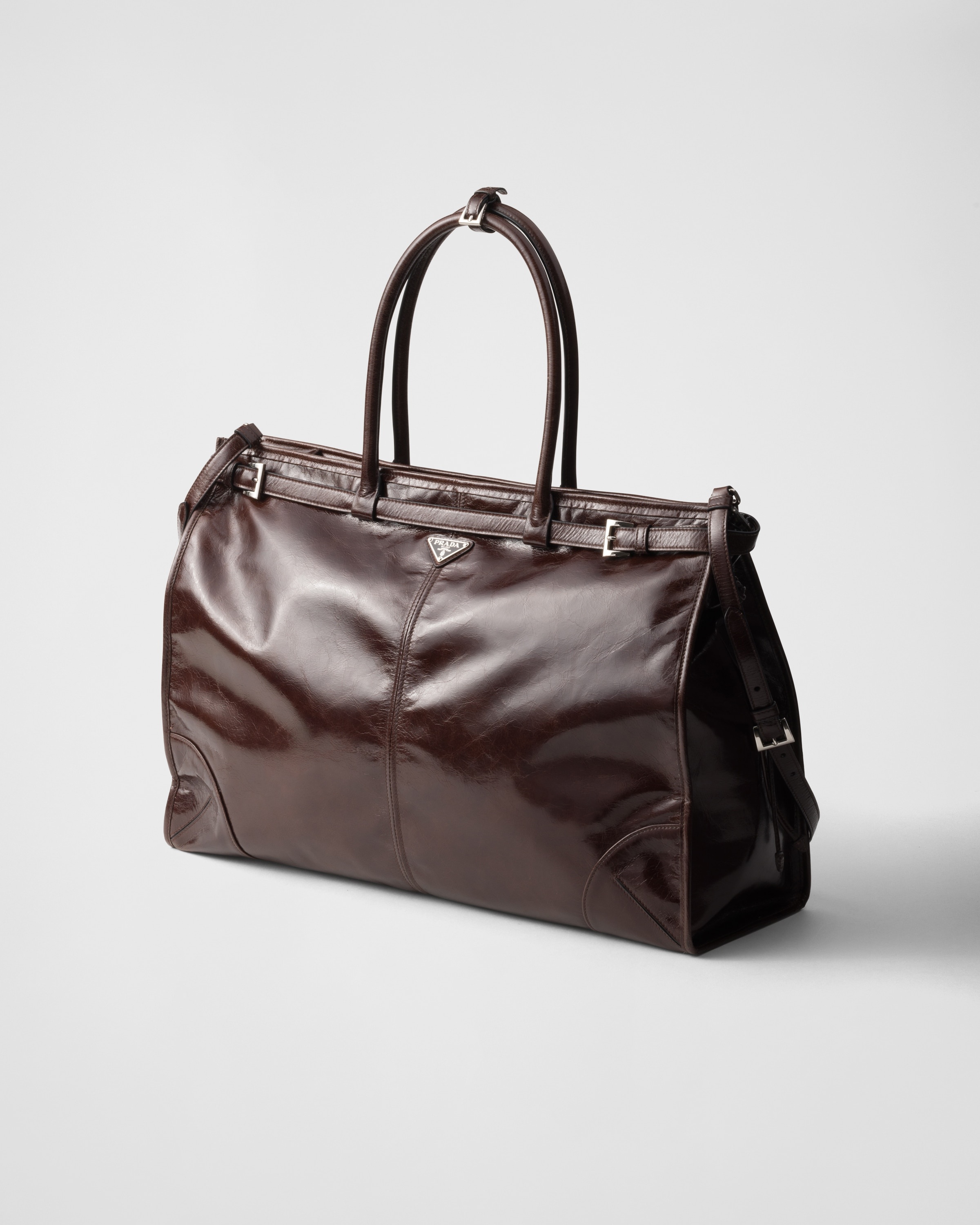 Leather tote bag - 3