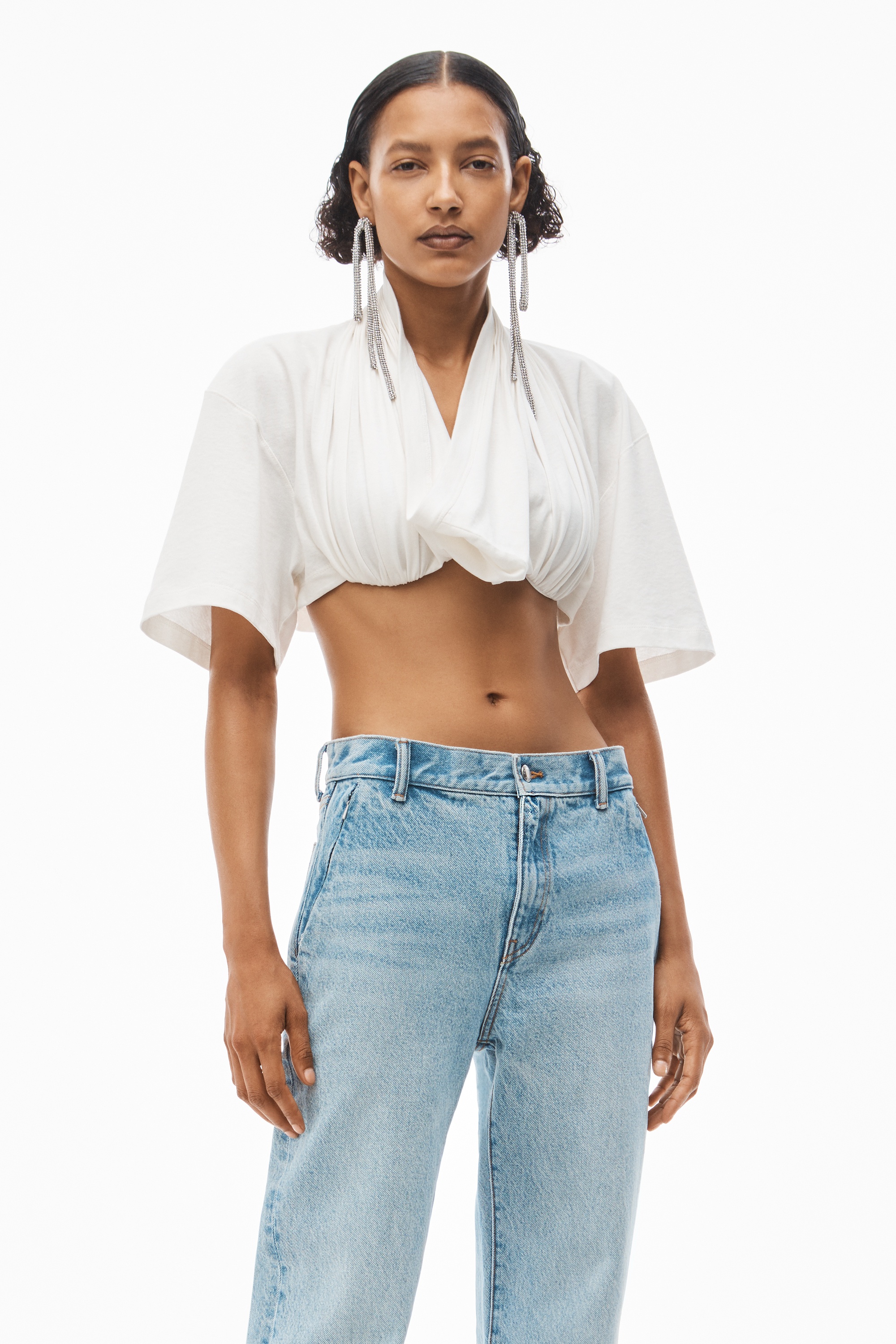 EZ MID-RISE STRAIGHT LEG JEAN IN DENIM - 6